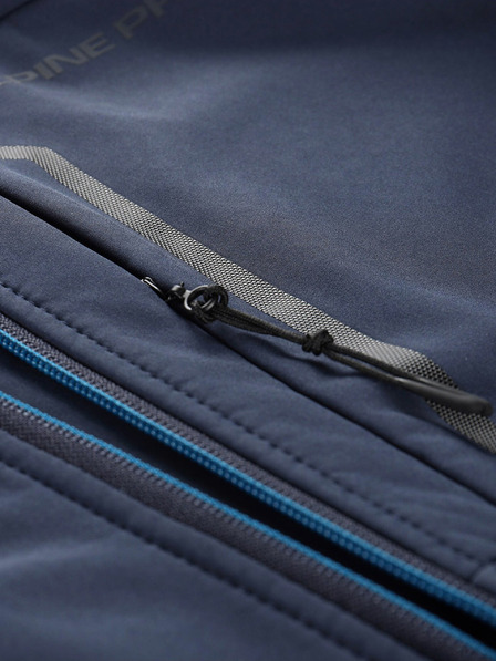 ALPINE PRO Modra moška softshell jakna Alpine Pro HOORA