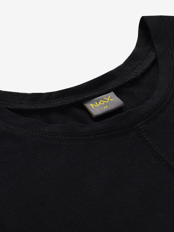 NAX Črna ženska majica NAX Edeta