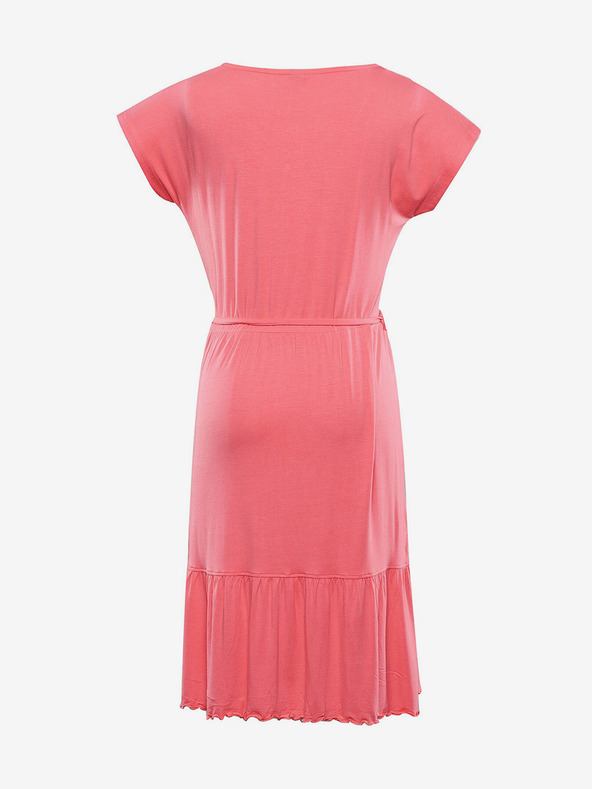 NAX Koralna ženska obleka NAX Verha