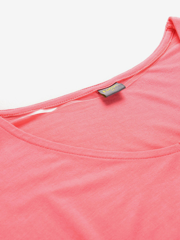 NAX Koralna ženska obleka NAX Verha