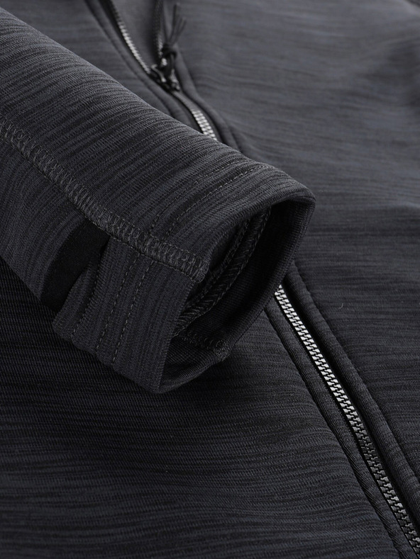 ALPINE PRO Črna ženska hitro sušeča se mikina s hladnim sušenjem Alpine Pro ONNECA