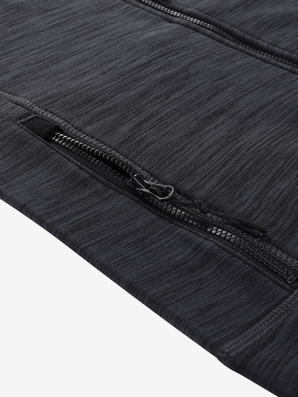 ALPINE PRO Črna ženska hitro sušeča se mikina s hladnim sušenjem Alpine Pro ONNECA