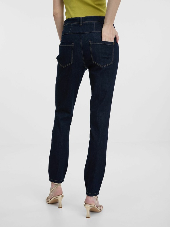Orsay Temno modre ženske skinny jeans hlače ORSAY