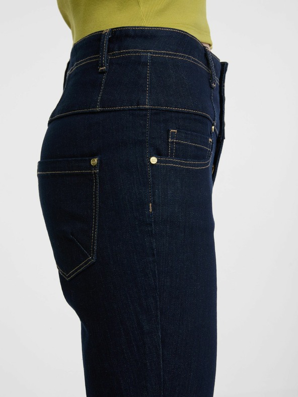 Orsay Temno modre ženske skinny jeans hlače ORSAY