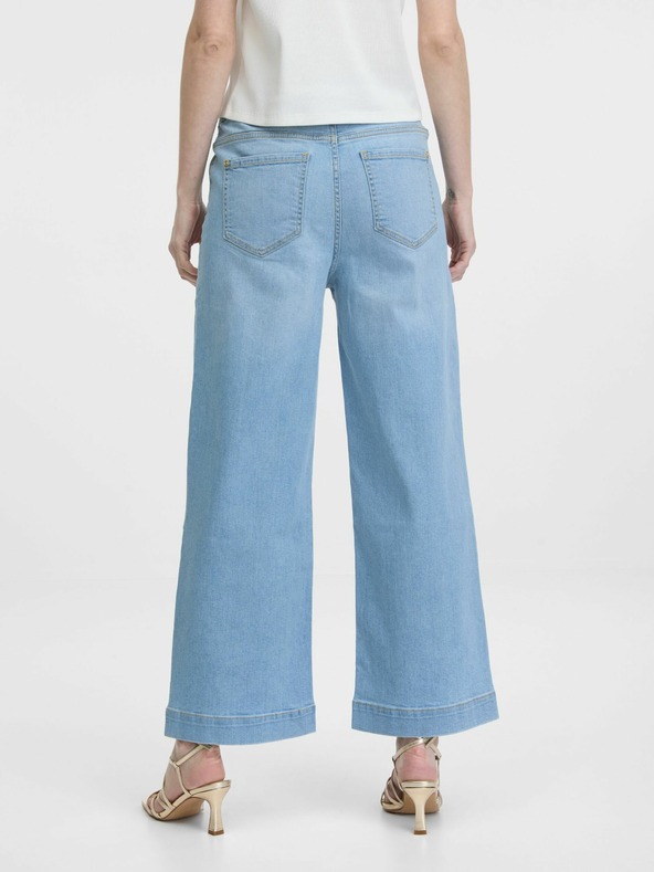 Orsay Svetlo modre ženske široke kavbojke ORSAY