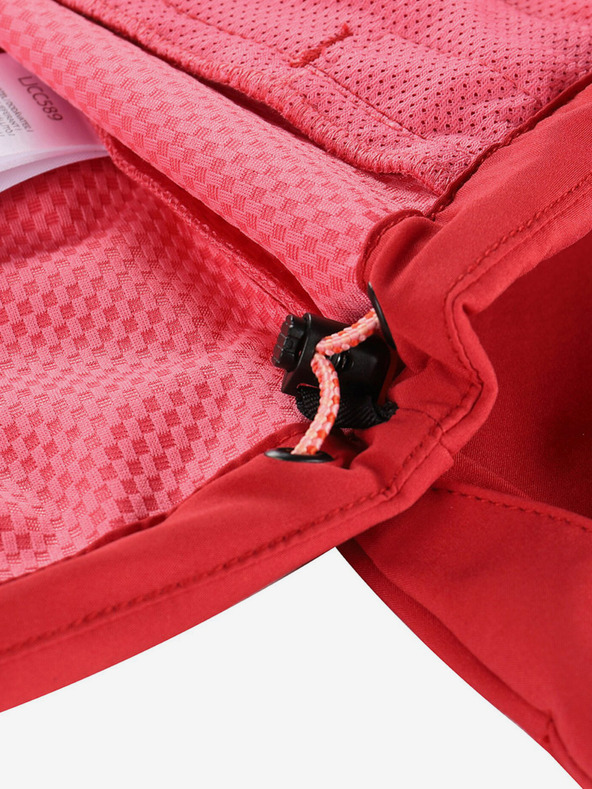 ALPINE PRO Rdeča ženska softshell jakna z membrano Alpine Pro ESPRITA