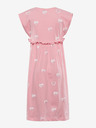 NAX Roza Dekliška vzorčasta obleka NAX Eseqo