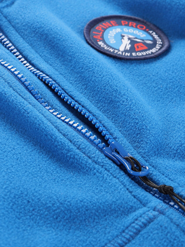 ALPINE PRO Alpine Pro SIUSO Modra fantovska jopa iz flisa
