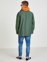 Levi's® Zelena moška zimska jakna Levi's® Fulton s skrito kapuco