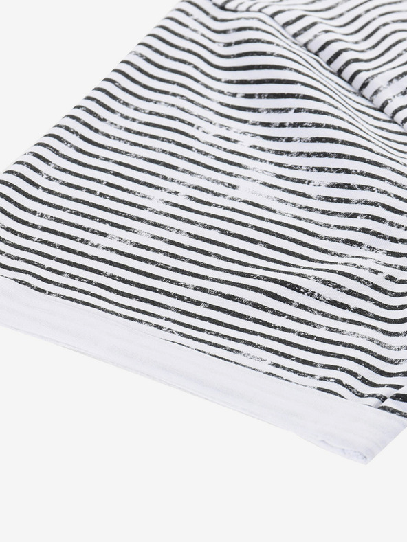 NAX Črna moška majica NAX Ovex z vzorcem