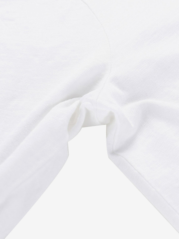 NAX Bela moška majica s kapuco NAX Komer