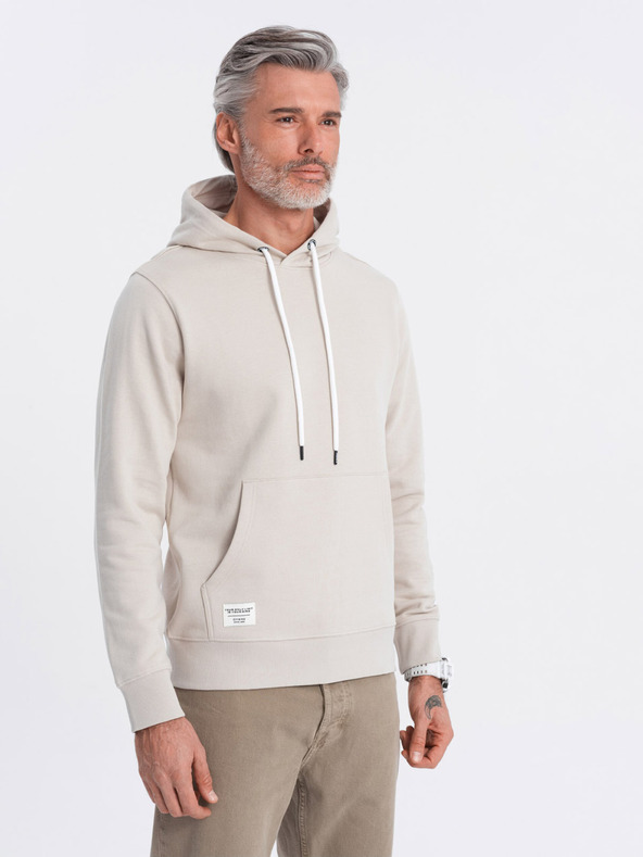 Ombre Clothing Bežna moška kengurujčka s kapuco Ombre oblačila