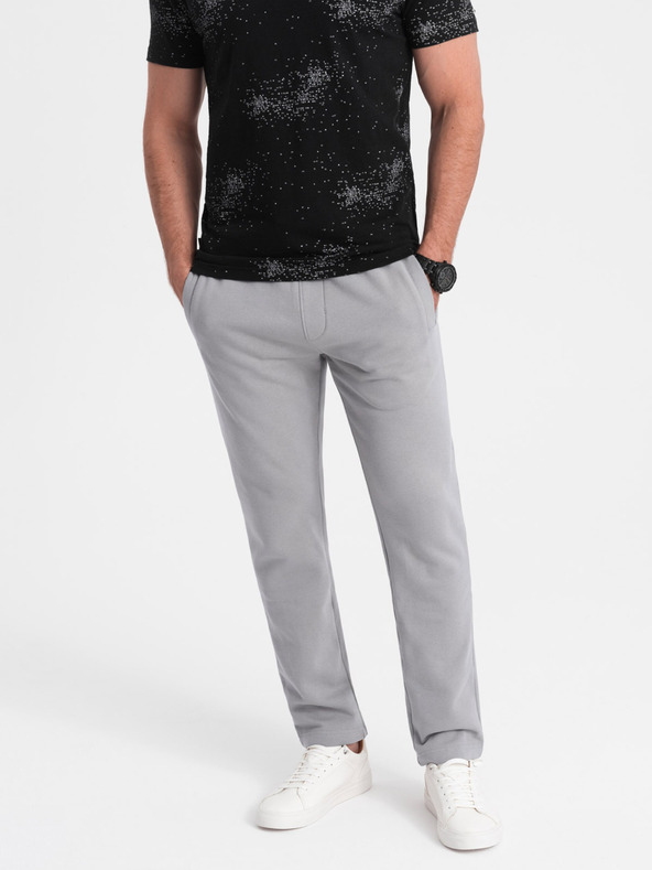 Ombre Clothing Sive moške športne hlače Ombre Clothing