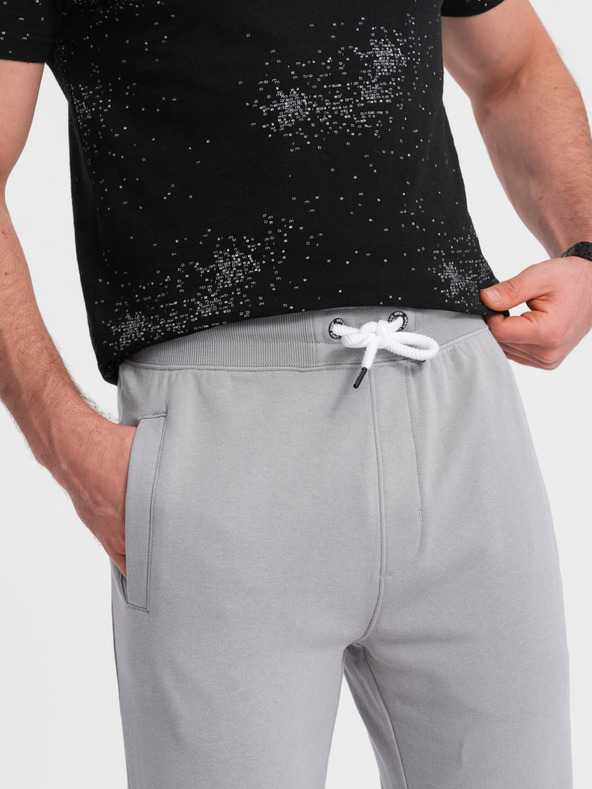 Ombre Clothing Sive moške športne hlače Ombre Clothing