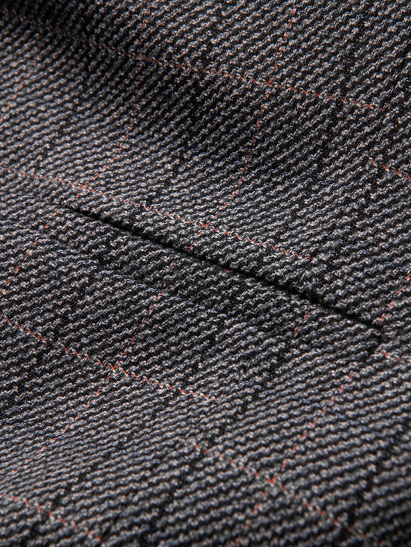 Ombre Clothing Siva moška jakna iz žakarja Ombre Clothing