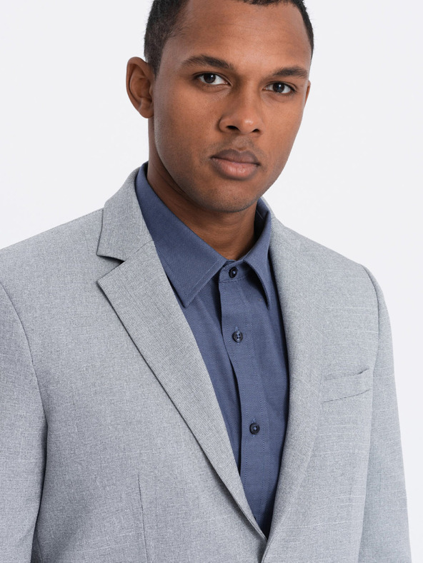 Ombre Clothing Siva moška jakna Ombre Clothing