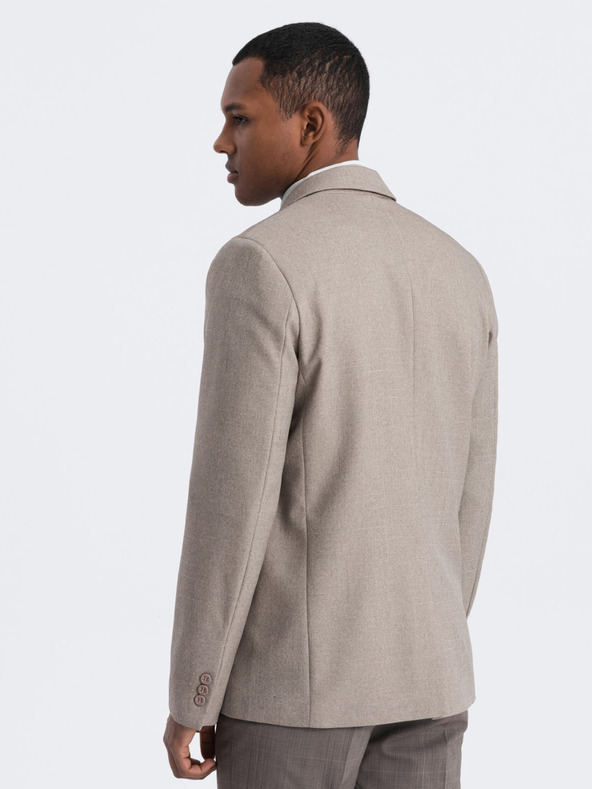 Ombre Clothing Bež moški suknjič Ombre Clothing