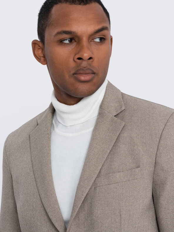 Ombre Clothing Bež moški suknjič Ombre Clothing