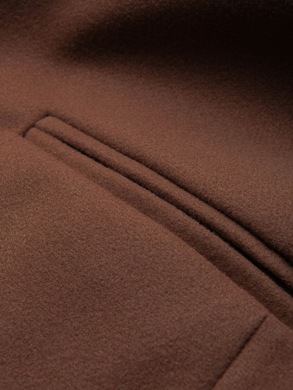 Ombre Clothing Rjava moška jakna Ombre Clothing