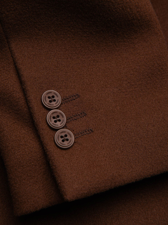 Ombre Clothing Rjava moška jakna Ombre Clothing