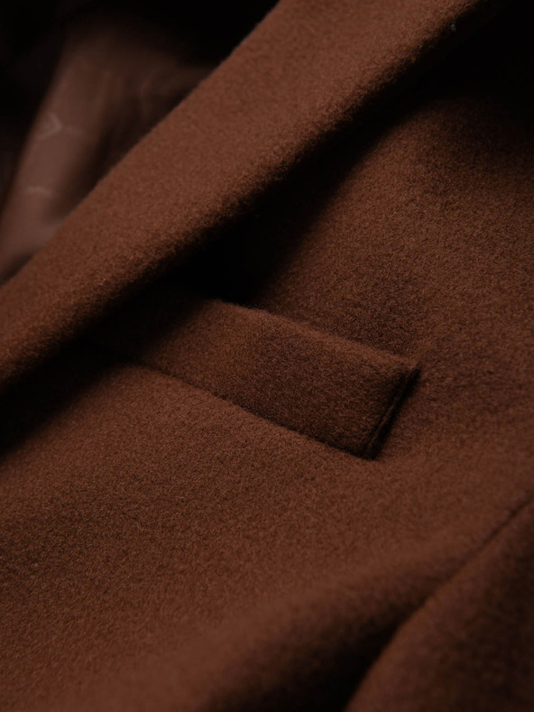 Ombre Clothing Rjava moška jakna Ombre Clothing