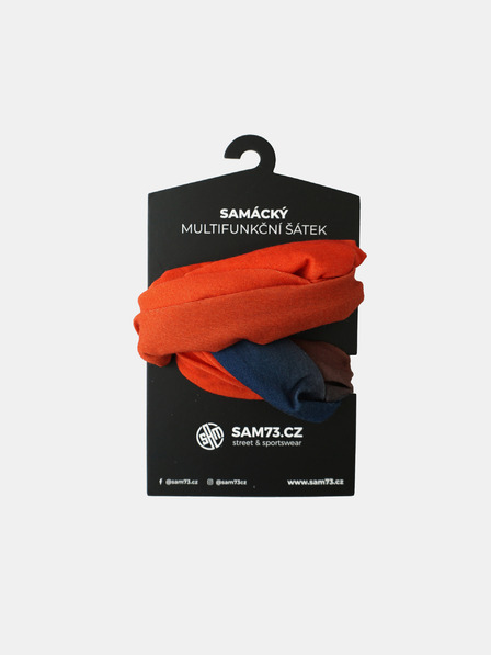 Sam 73 Oranžni večnamenski šal SAM 73