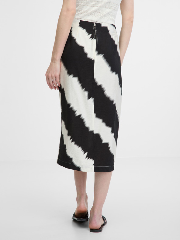 Orsay Belo-črno žensko krilo ORSAY