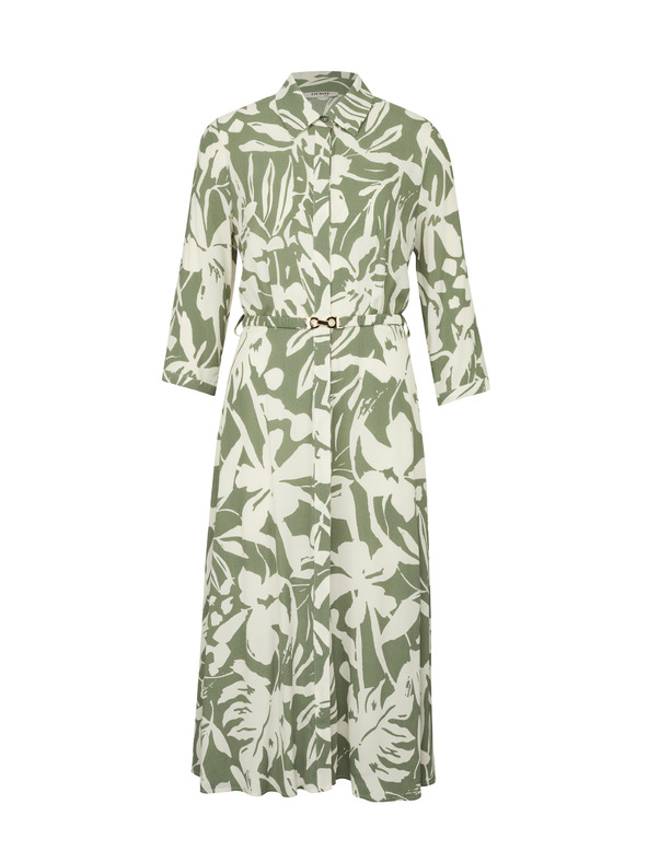 Orsay Kaki ženska srajčna midi obleka ORSAY