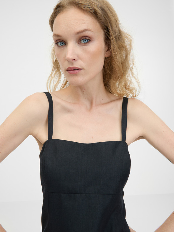 Orsay Črna ženska kratka obleka ORSAY