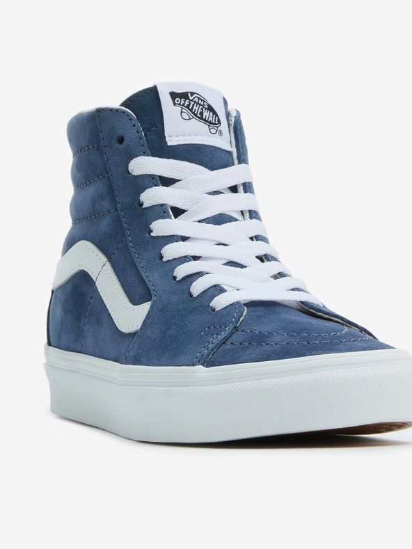 Vans Modre ženske gležnjarske superge iz semiša VANS SK8-Hi