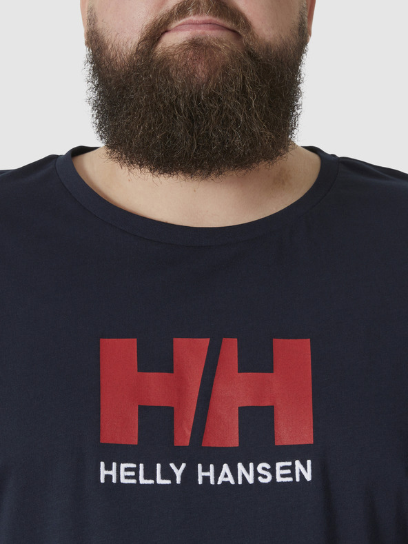 Helly Hansen Temno modra moška majica z logotipom HELLY HANSEN HH®