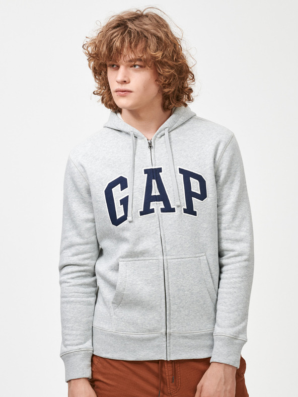 GAP Mikina s logom fleece GAP