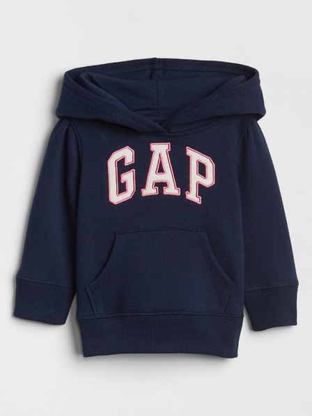 GAP Baby fleece mikina s logom GAP