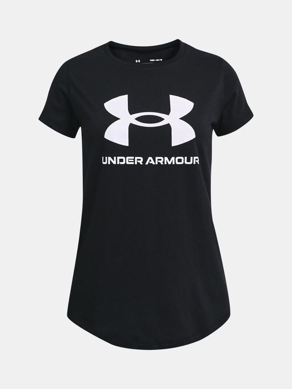 Under Armour Dekliška majica Under Armour Live Sportstyle Graphic SS-BLK