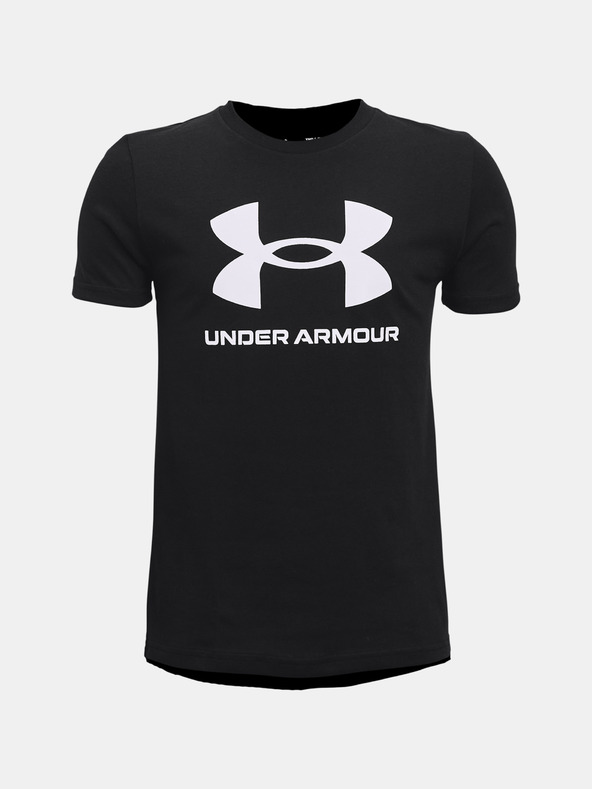 Under Armour Deška majica Under Armour UA Sportstyle Logo SS-BLK