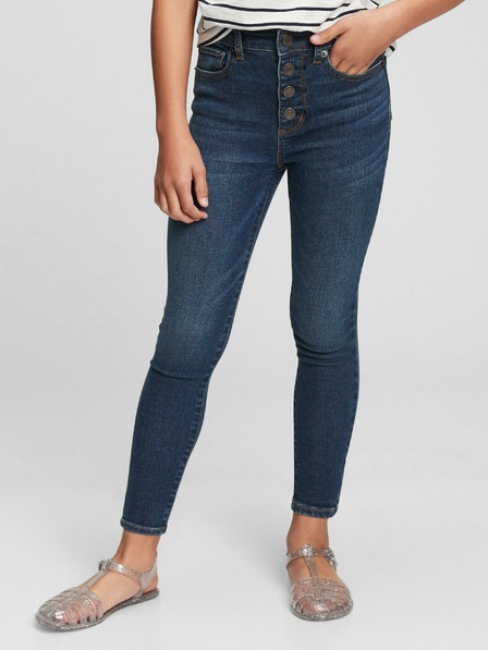 GAP Otroške džins jeggings z visokim pasom GAP
