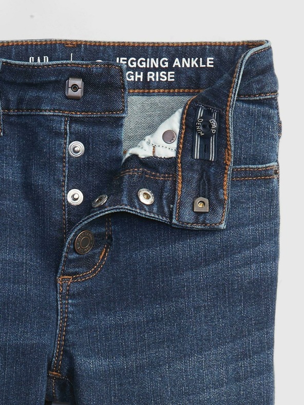 GAP Otroške džins jeggings z visokim pasom GAP