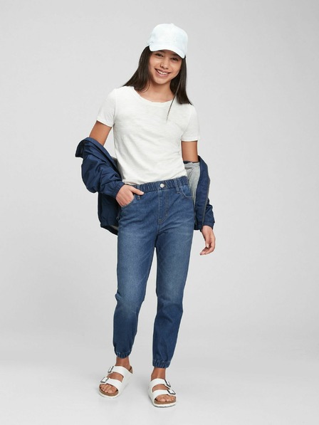 GAP Otroške džins hlače joggers mid rise GAP