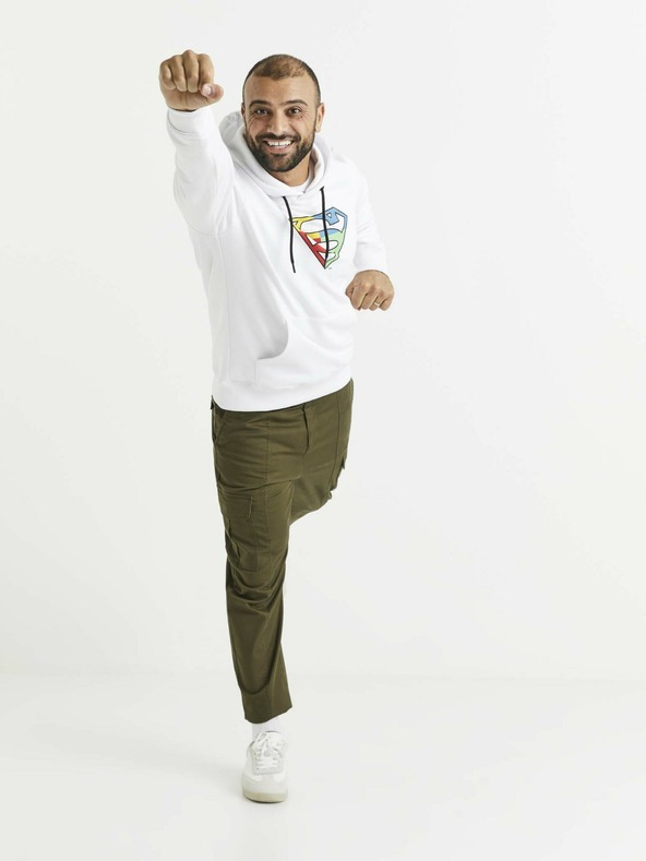 Celio Bela moška majica s potiskom Celio Lvemansw