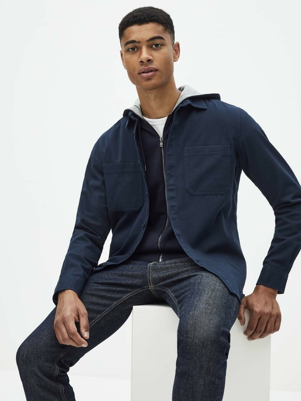 Celio Temno modra srajca Celio Sawork