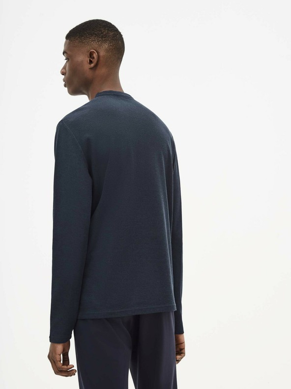 Celio Temno modra majica Celio Sewaffle