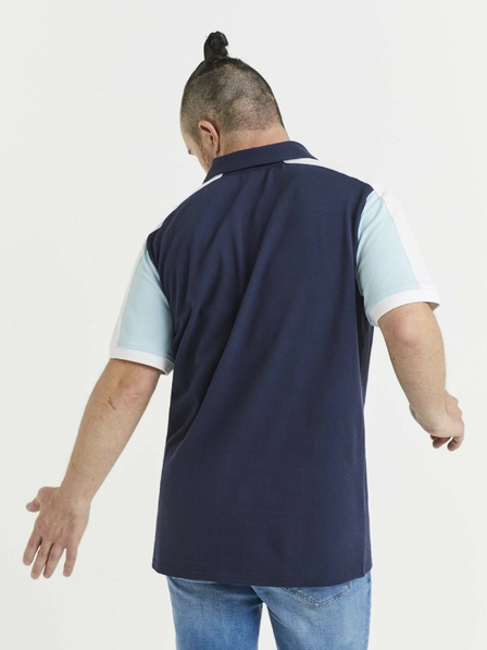 Celio Temno modra moška polo majica Celio