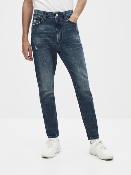 Celio Temno modre ravne kavbojke Celio Sonewfit