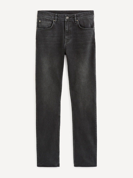 Celio Črne ravne kavbojke Celio Voblack5