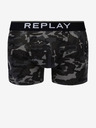 Replay Komplet dveh boksarskih hlač v črni barvi Replay