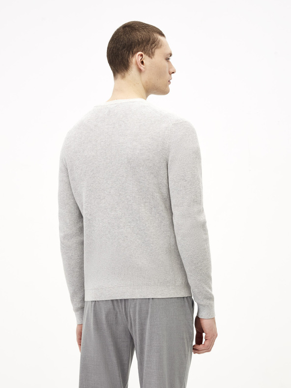 Celio Svetlo siv osnovni pulover Celio Tepic