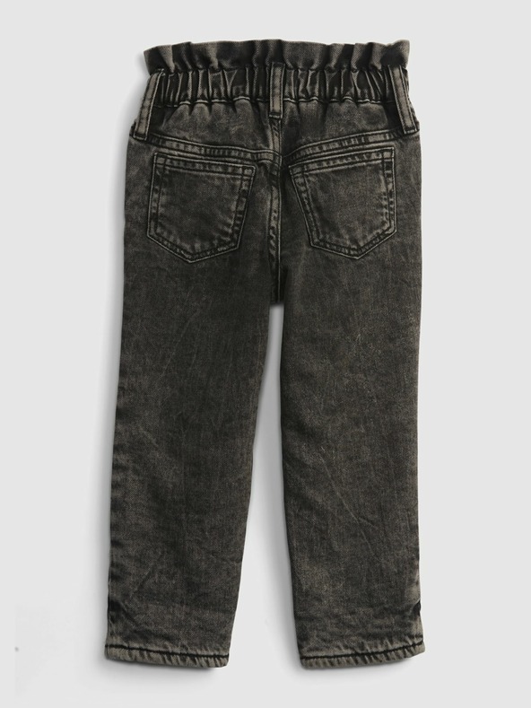 GAP Dojenčke poteplene džins hlače mom GAP