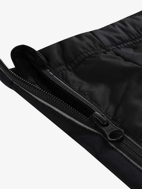 ALPINE PRO Črne ženske prešite kratke hlače Alpine Pro HAKA 2