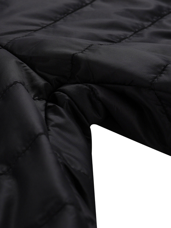 ALPINE PRO Črne ženske prešite kratke hlače Alpine Pro HAKA 2