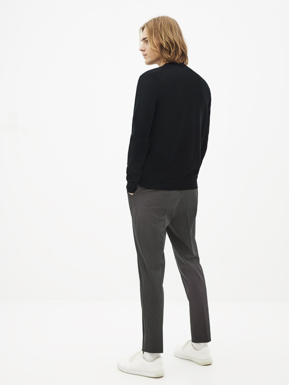 Celio Črn moški volneni pulover Celio